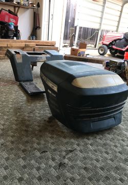 Craftsman Riding lawn more hood