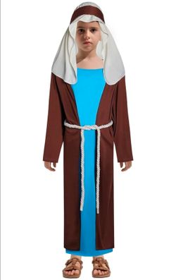 Boys Jesus Costume Biblical Robe Set for Kids Halloween Outfit
Nativity Disciples Christ Costumes,St Joseph Costume for Kids,St Michael the Archangel 