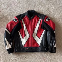 Leather Joe Rocket Motorcycle Jacket