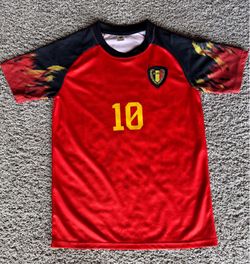 Belgium Lukaku Soccer Jersey- Men’s Small