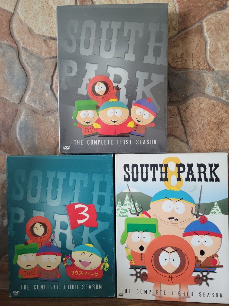 South Park: Complete Season 1, 3, And 8 DVD Collection