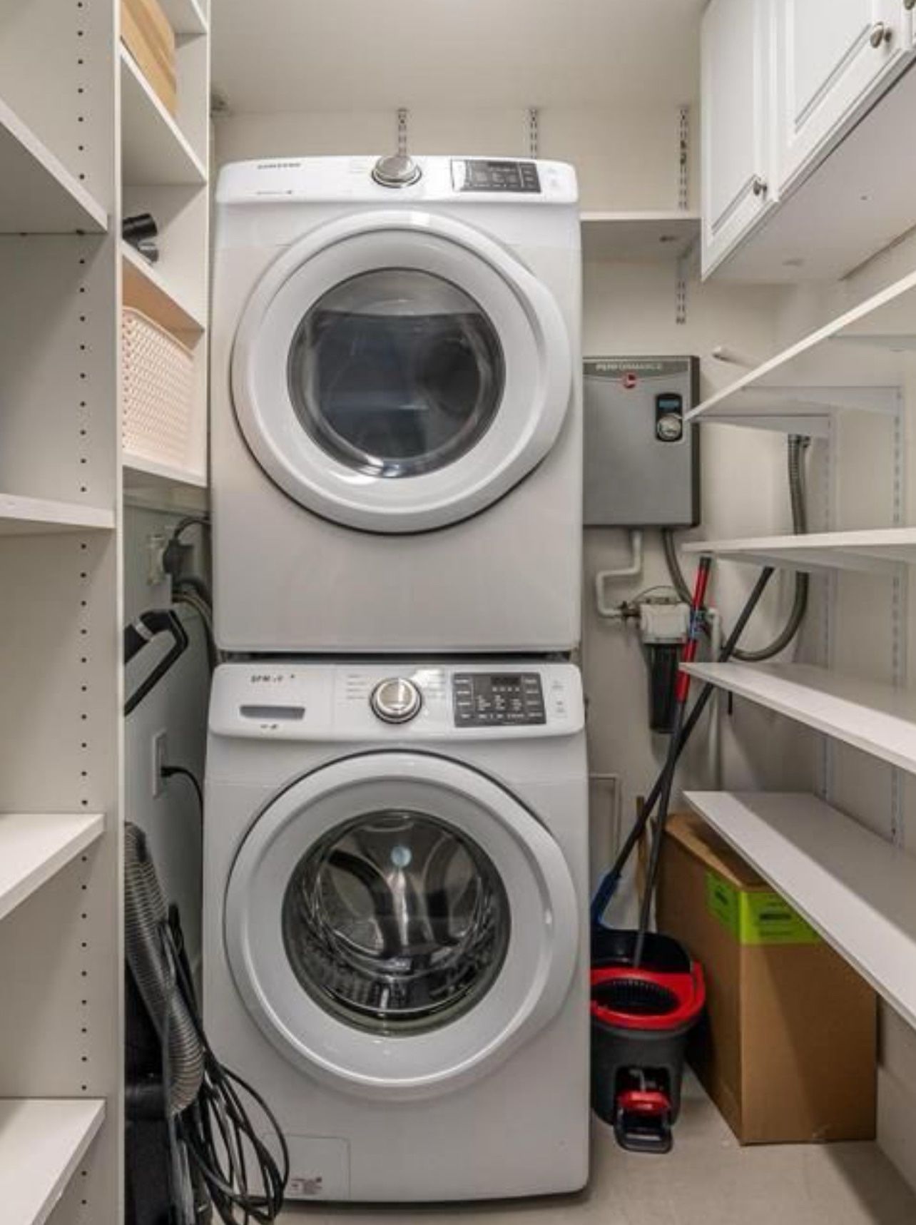 SAMSUNG STACKABLE WASHER & DRYER