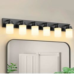 Bathroom 6 light Vanity