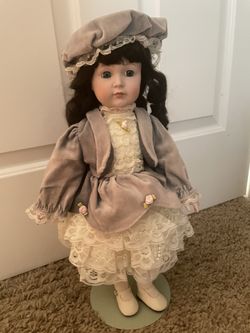 Vintage Porcelain Doll