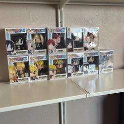 Naruto Funk Pop Collection