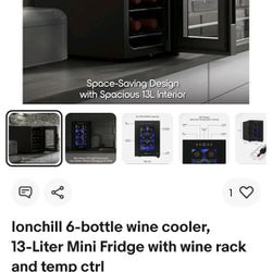 New 6 Bottles Wine Cooler 