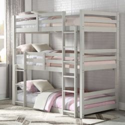 Triple Twin Bunk Bed 