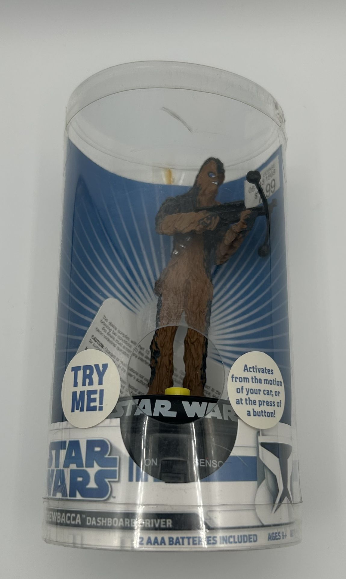 Chewbacca Star Wars Dashboard Driver Figure by Gemmy