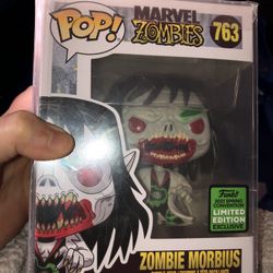 FUNKO POP ZOMBIE MORBIUS #(contact info removed) Excl. Limited Edition 