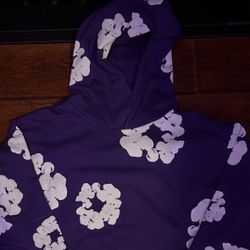 Purple Denim Tears Hoodie 