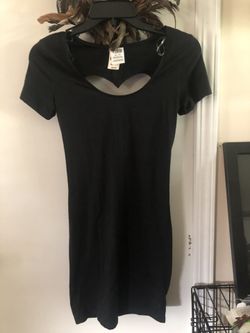 VS Pink Little Black Dress (heart cutout in back)