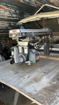 Radio arm saw