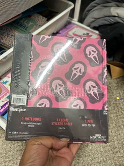 Ghost face journal set