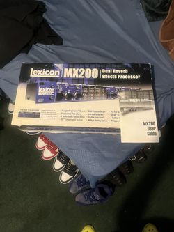 lexicon MX200 dual reverb effects processor