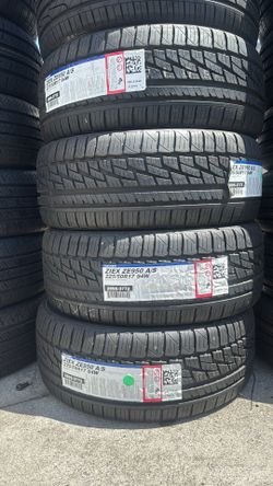 225/50R17 Falken ziex installed and balance