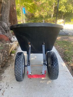 2 wheel husky wheel barrel