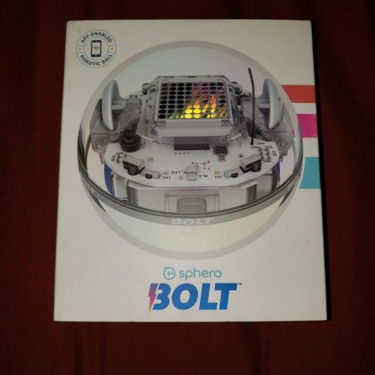 NIB SPHERO BOLT (PROGRAMMABLE STEM/STEAM LEARNING ROBOTIC TOY) **AWESOME BIRTHDAY/CHRISTMAS GIFT!!!!!**
