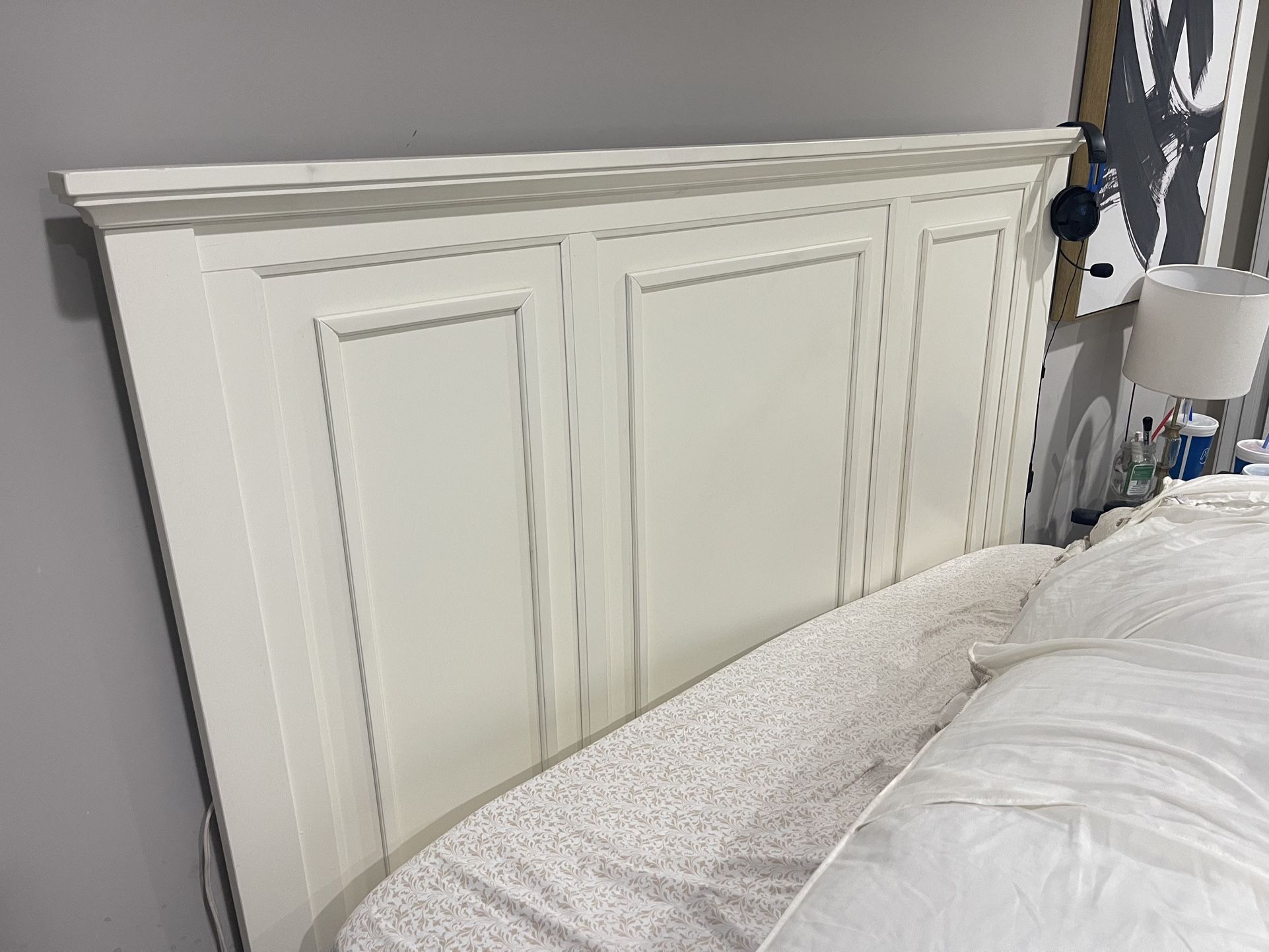 Coaster White Queen Bed Frame