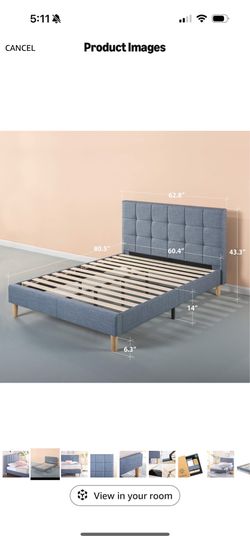 Bed/ Bed Frame, Mattress included
