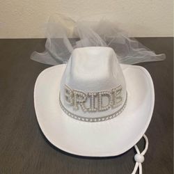 Bride Cowgirl Hat 