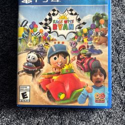 PS4 race with Ryan video game