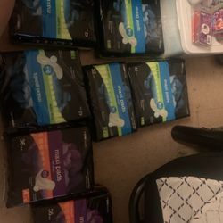 7 Bags Brand New Pads