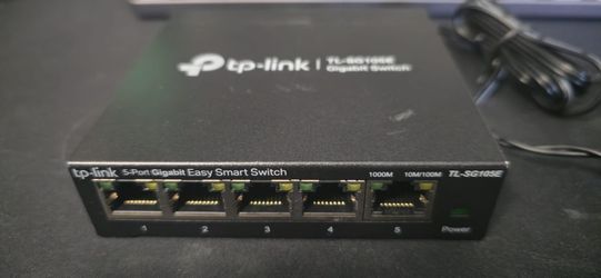 TP-Link TL-SG105E 5-Port Gigabit Easy Smart Switch