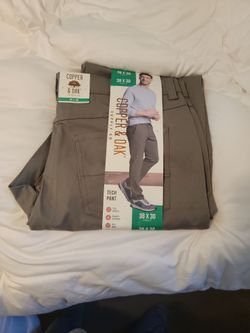 Copper & Oak Tech Pant 38x30 Straight Fit