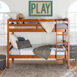 New Transitional Bunk Bed - Side by Side or Together