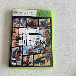 Xbox 360 Grand Theft Auto V Game 