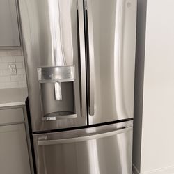 GE French Door Refrigerator Stainless Steel