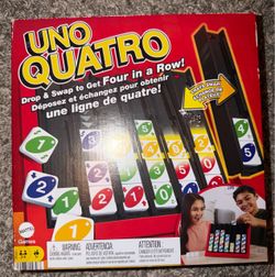 Mattel UNO Quatro Board Game