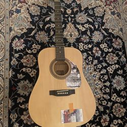 Guitar Autographed By Noah Jones 