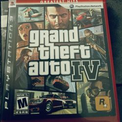 PS3 Grand theft Auto IV