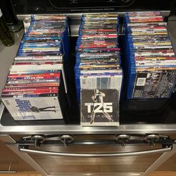 98 Blu Ray And DVD Lot