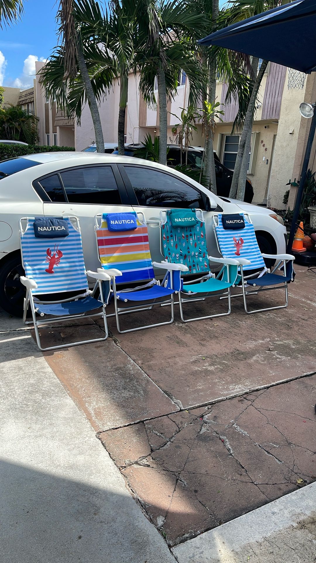 (4) Pcs Beach Chairs ποΈ $99