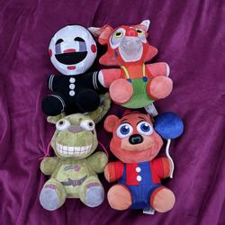 Five Nights At Freddys Plushies