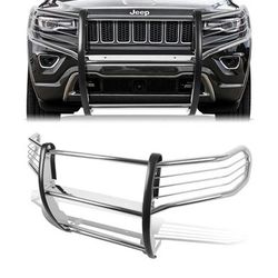 LA Zona Auto Parts 2011 to 2016 Jeep Grand Cherokee chrome Grille guard Tumba burro Cromado protector bull bar 