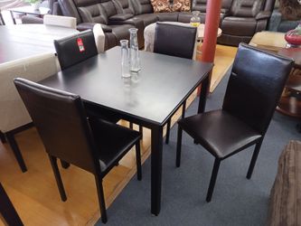 Table and 4 Chairs