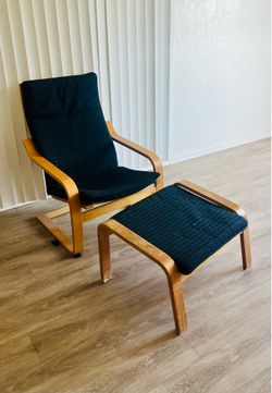 Chair with foot stool