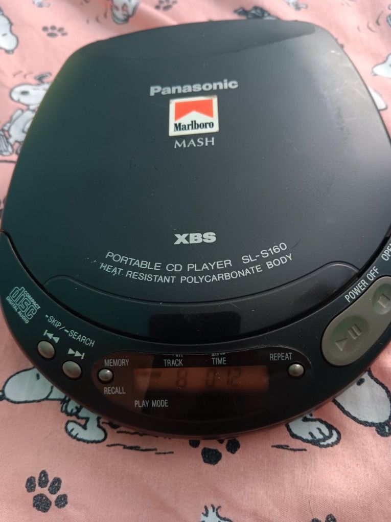 Panasonic Mash Cd Player Works Good 