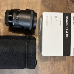 Sigma 35mm F1.4 Art EF Mount / Canon