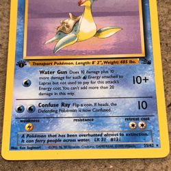 1st Edition Lapras