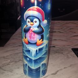 Penguin Christmas Tumbler 