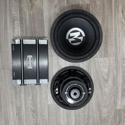 Subwoofer & Amplifier 