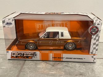 JADA BIGTIME MUSCLE 1987 Lowrider BUICK GRAND NATIONAL copper color 1/24 scale