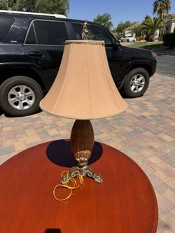 Wood/Metal Lamp