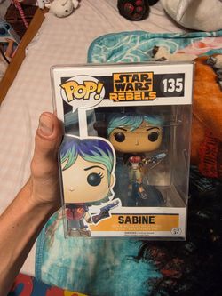 Funko POP! Vinyl Star Wars Rebels Sabine Wren #135 | Disney+ Ashok Series Figure
Brand new