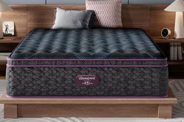 Beautyrest World Class Level Four 14" Hybrid Medium Apex Top Mattress - Queen