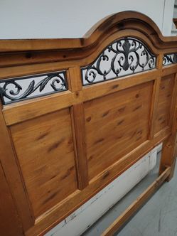 Queen headboard set. Mattress included